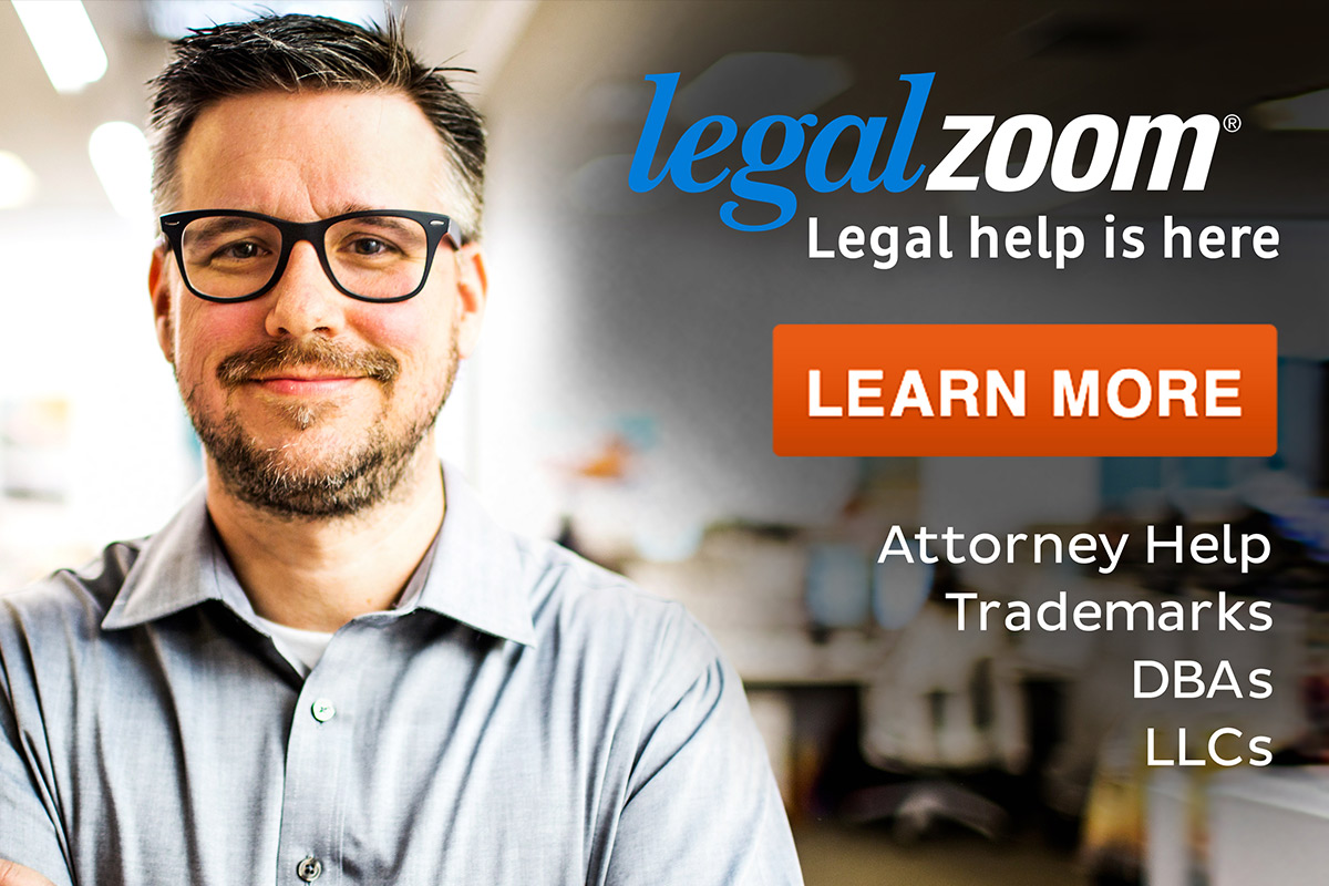 LegalZoom banner ad A